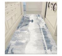 WNBFTTK Tapis De Couloir Tapis de Couloir Abstrait à Longs Motifs for, Salon, décoration, Tapis Sol for la Maison, entrée Luxe(Color06,3.2x13.1ft(100x400cm)