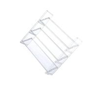 WNDUOKXH Organisateur de Maquillage à Plusieurs Niveaux, Contenant de Rangement Amovible et Multifonctionnel pour Vernis à Ongles, Rangement cosmétique Transparent, Poser sur Un comptoir Salle Bain