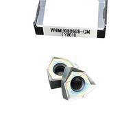WNMU040304 Lame De Fraisage Hexagonale Double À Alimentation Rapide WNMU080608 Coupe Lourde 90 Degrés Plaquettes de Carbure CNC(10PCS(1BOX) WNMU080608 LY8010)