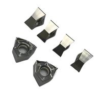 WNMU040304 WNMU060408 Insert en aluminium de fraisage double face | Outils de coupe de tour CNC WNMU080608-GM, cuivre, aluminium, bois(WNMU040304-GM)