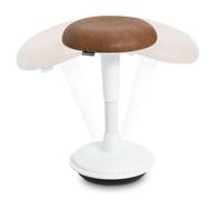 Wobblez Chaise de Bureau Ergonomique | Tabouret Pivotant Réglable en Hauteur de 43 à 63 cm | Vainqueur du Test pour un Bureau Normal