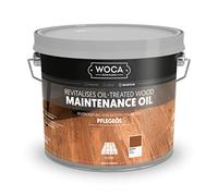 WOCA Denmark Maintenance Oil Natur Huile d'entretien pour parquet et bois en intérieur 2,5 l