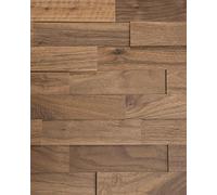 Wodewa Bois 3D Noyer Parement 1m² Lambris Plaquette Intérieur Mural