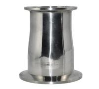 Wodsty 1 réducteur de tuyau sanitaire de 7,6 x 5,1 cm avec anneau de | 1 réducteur en acier inoxydable 304 - 7,6 x 5,1 cm - Raccord à bague de serrage Tri-Clamp