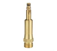 Wodsty Adaptateur 360° pour nettoyeur haute pression 22 mm filetage extérieur en métal (C) | Rotation à 360 degrés, filetage extérieur de 22 mm, métal robuste, idéal pour les coins, compatible avec Kärcher