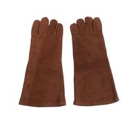 Wodsty Gants de soudeur longs ignifuges, double couche, résistant à la | Gants de soudeur ignifuges, longs, double couche, résistants à l'usure, de qualité industrielle, épaissis, avec rallonge