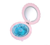 Wodsty Lampe projecteur en coquillage avec haut-parleur intégré, bruit blanc apaisant, lampe d'ambiance colorée comme cadeau pour les enfants, bleu (3)