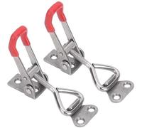 Wodsty Lot de 2 colliers de serrage à levier en acier inoxydable GH-4001-SS | Lot de 2 pinces à levier réglables 304 pour boîtier en acier inoxydable et tiroirs GH-4001-SS
