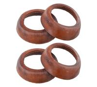 Wodsty Lot de 4 pompes en cuir de rechange pour manchon de piston Mod | Lot de 4 manchons de piston en cuir marron pour pompe manuelle modèle 75