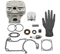 Wodsty MS240 Jeu de douilles de cylindre avec pistons et joints pour | MS240 Ensemble cylindre et piston pour kit de révision de moteur de tronçonneuse