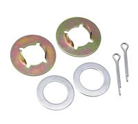 Wodsty Roue avant traitée thermiquement pour rondelle 741-0516B GT1554 | Roue avant 3/4" pour kit de rondelles 736-04228B pour tondeuse XT1 LT1050