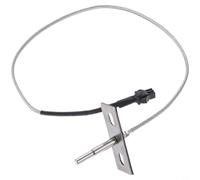 Wodsty Sonde de température PT1000 en acier inoxydable pour poêle à granulés, haute précision, -70 à 450 °C, câble de 35,6 cm, thermomètre alimentaire
