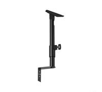 Wodsty Support mural pour support de toit en métal résistant aux | Kit de montage complet, design en métal inoxydable, support V5 stable, montage flexible sur mât de toit, montage rapide.