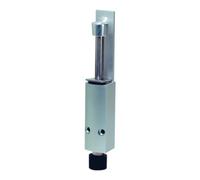 Woelm Butée de porte 1224.02 Alu.argent.laqué.course.90mm Ensemble porte Quantité:1
