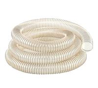 WOFDALY 1M Tuyau Flexible en Polyuréthane Épaisseur De Paroi 1,2 Mm pour Poussière, Extraction De Fumées, Travail du Bois, Ventilation,Inner Diameter: 63mm