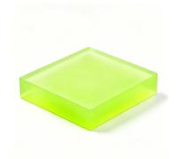 WOFDALY Bloc en Polyuréthane 250 x 250 mm Bloc Brut en Uréthane Massif pour Usinage Industriel, Fabrication, Pièces d'usure et Pièces sur Mesure,25mm