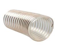 WOFDALY Tuyau Flexible en Polyuréthane Épaisseur 0,63 Mm Longueur 1 Mètre Poussières, Extraction De Fumées, Travail du Bois, Ventilation,Inner Diameter: 76mm