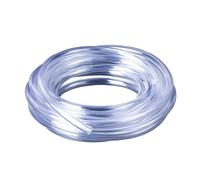 WOFDALY Tuyau PVC Tube Tube en Vinyle Transparent De 6 Mm X 8 Mm, Conduite d'eau Flexible en Plastique,Length: 30 Meter