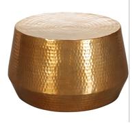 WOHNLING basse WOHNLING Ø 60 cm Table d'appoint Table basse en or Table de salon ronde
