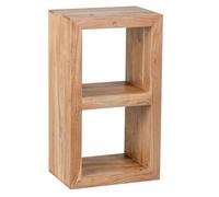 Etagère 2 niches 50x35x88 cm en acacia massif - MADURAI