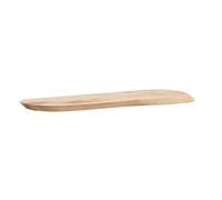 WOHNLING Étagère Murale 80 cm Acacia Massif, Étagère Flottante Organique