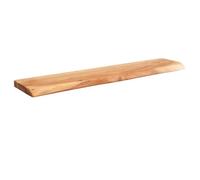 WOHNLING étagère murale arbre bord bois d'acacia design WOHNLING étagère 80 cm étagère solide