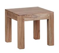 Table basse carrée 45x40 cm en acacia massif