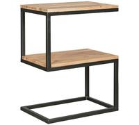 Table d'appoint 30x45x60 cm en bois de sheesham massif clair - SINKI
