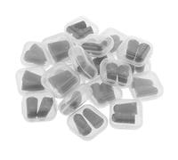 Woideklu 20 Paires de Bouchons D'oreille Jetables En Mousse pour La Protection et La Réduction Du Bruit. Confortables pour Dormir, Se Détendre, étudier La, Noir
