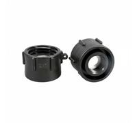 Woideklu Adaptateur de Filetage Transformateur pour Connexion Réservoir IBC Accessoire Convertisseur Robinet Passage Filetage Gros à Fin Conception Étanche en, Jusqu À 1 Pouce