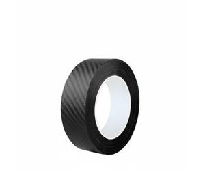 Woideklu Bande de Protection de Porte de Voiture Film Protecteur Bande de Carrosserie Protège-arête Ruban Autocollant PVC Imitation Fibre de Carbone 5D, 5cm X 5m