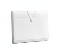 Woideklu Dossier Accordéon Organisateur Dossiers Documents Classement Pochette Extensible Chemise à Onglets Étui Archives Conception Portable Légère avec, Blanc, 13 Grilles A