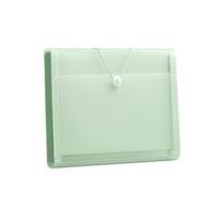 Woideklu Dossier Accordéon Organisateur Dossiers Documents Classement Pochette Extensible Chemise à Onglets Étui Archives Conception Portable Légère avec, Vert, 13 Cases