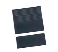 Woideklu Kit de 100 Gaines Thermorétractables pour L'isolation et L'étanchéité Des Câbles électriques, Noir