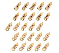 Woideklu Kit de 20 Chevilles pour Plaques de Plâtre, Chevilles D'expansion Autoperceuses, Pièces Détachées, 1.2cmx4cm