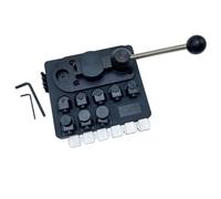 Woideklu Machine de Bijoux Plieuse de Bande Outillage de Cintrage Manuel Pressage au Levier Matrices Variées Plateau Solide, Deuxième Génération, Ancien Modèle