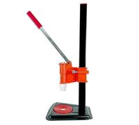Woideklu Machine de Manuelle Presse Carte Flacon Parfum Appareil Table Scelleuse à Levier Métal Base Antidérapante Hauteur Réglable Serrage Fluide Adaptée au, 13mm