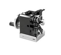 Woideklu Machine par Poinçonnage Mandrin Trois Mors pour Positionnement Meuleuse d'Arbre Manuelle Porte-meule Structure à, Mini Rectifieuse D Aiguilles Précision 0,002 Mm