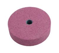 Woideklu Meule Blanche Résistante pour Meuleuses D'établi et Disques à Meuler Polyvalents pour Le Travail Des Métaux, Du Bois et de La Pierre, Rouge, 75mm