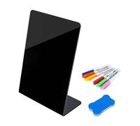 Woideklu Panneau de Table élégant En Ardoise pour Occasions Spéciales, A5