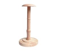 Woideklu Porte-chapeaux En Bois, Style Vintage, sur Pied avec Base Stable, Idéal pour Conserver La Forme Des Chapeaux, Perruques et Casquettes, Usage Domestiqu, Hauteur Totale 33 Cm