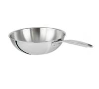 Castel´Pro Wok sans couvercle Inox CRISTEL D20 cm