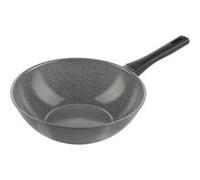 Wok, 28 cm, Aluminium, Revêtement céramique renforcée en titane