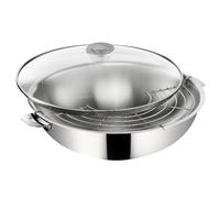 Wok 30cm avec couvercle en verre - 12138042230 - Salvaspazio+ - LAGOSTINA