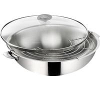 Wok 30cm avec couvercle en verre - Lagostina - 12138042230 - salvaspazio+