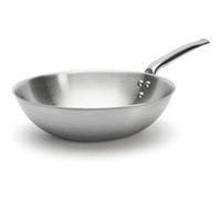 De Buyer Wok Alchimy en acier inoxydable Ø32 cm