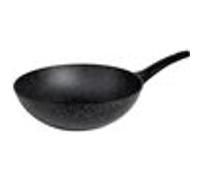 LACOR 26848 Poêle Wok anti-adhésive en aluminium forgé de haute qualité, convient pour tous les types de cuisinières y compris induction, Full Induction, Ø 28 cm, écologique et sans PFOA, noir