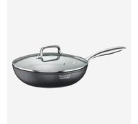 Wok anti-adhésif 28 cm pour induction avec couvercle ST1