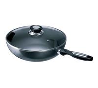 Wok anti adhésif 28cm avec couvercle - Beka - 13078284 - pro induc anthracite