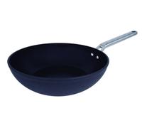 Wok antiadhésif Arcos Samoa Series, 28 cm de diamètre, en aluminium forgé.
